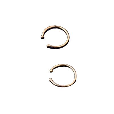 China FASHIONABLE universal 925 stainless steel sting ornament simple ring nose ring silver nose ring for sale