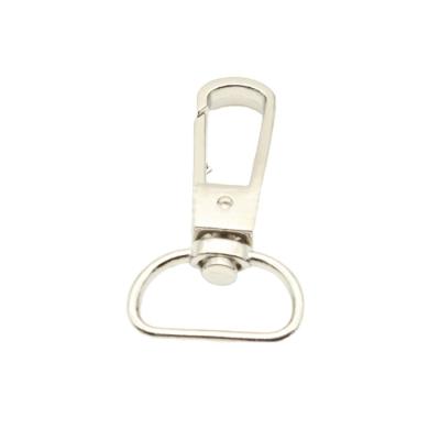 China 2018 Fashion New Product 26x45mm Quick Version Ring Metal Alloy Cheap Oval Snap Hooks Bulk For Key Chain for sale