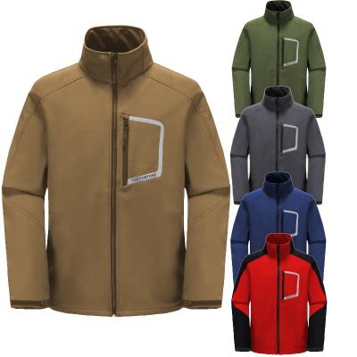 China Wholesale custom made premium men's white softshell waterproof breathable jacket for sale