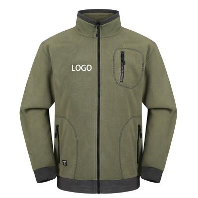 China Recycled Design Embroidered Logo Waterproof Tech Fleece Jacket Customized Outdoor for sale