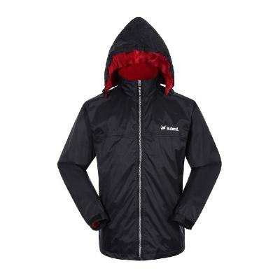 China OEM Waterproof High Quality Clear Raining Clothes Long Black Rain Jacket for sale