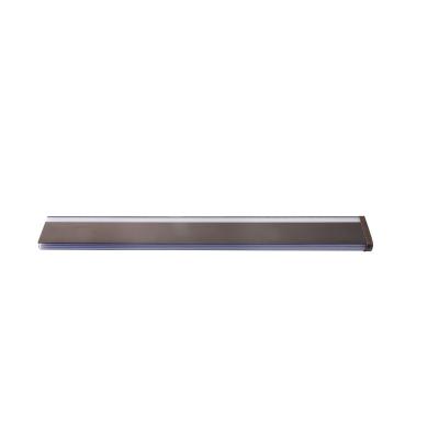 China Wardrobe Furniture / Products High Quality Aluminum Rectangle Fine Metal Oxide Texture Strip Light 6063 Aluminum Profile Custom Made for sale