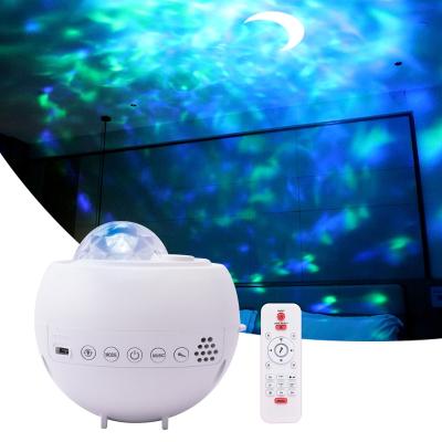 China New Item USB Modern Galaxy Sky Projector Starry Moon Night Light for Kids Green Star Projector Lamp Night Light with Remoter for sale