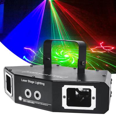 China Professional Laser Beam Home Party Cheap Laser Beam Laser Effect 6 Eyes RGB Laser Effect LANDSCAPE Show Laser Beam Light for sale