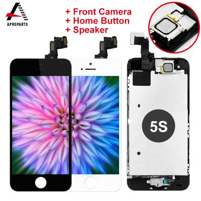 China Tianma Capacitive Touch Screen For iPhone 5S LCD Assembly Full Completed LCD For iPhone 5S A1453 A1457 A1518 A1528 A1530 A1533 Screen Replacement Display for sale