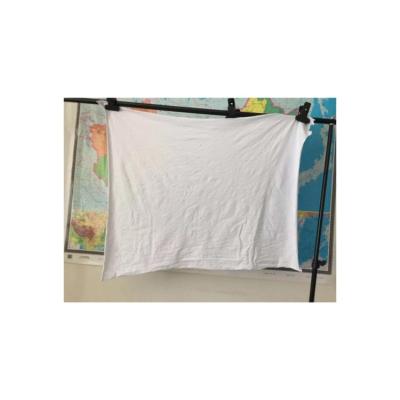 China Furniture Factory Premium Irregular Size 40cm To 1 Meter Industrial Cotton Wiping Rags White Large Cloth Head for sale