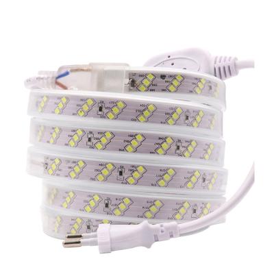 China LANDSCAPE Wholesale Flex Outdoor 110v 220v 5050 SMD 100m Flexible Waterproof Led Strip for sale