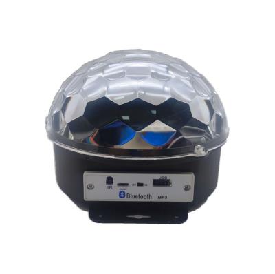 China Pub/Bar Stage 6 Color Disco Light Home MP3 Player Led RGB Stage Light Rotating Lumiere Sound Triggered Magic DJ Ball Party Lamp for sale