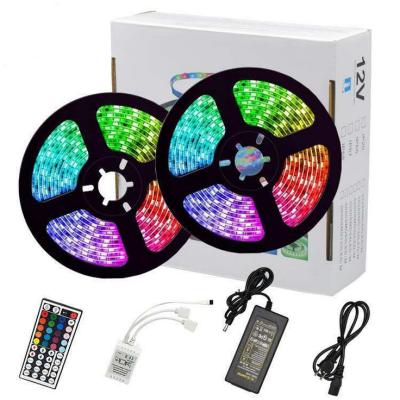 China 5050SMD LED Strip Light 5050SMD DC12V 300Leds IP65 RGB Residential Waterproof Flexible LED Strip Light Fita LED Strip RGB Diode 5m Kit 10m for sale