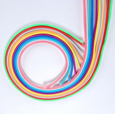 China 12V LED Strip Light Rope Tube IP65 Flexible Cuttable/Folding Neon Ribbon For Sign Christmas Holiday Bed Sideboard Light for sale