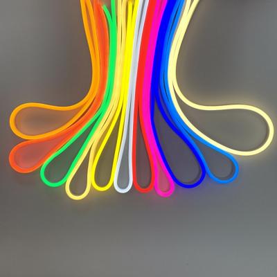 China Wholesale Portable Indoor Neon Cuttable/Folding Strip Light 110V 220V Indoor Outdoor Decoration Lights Waterproof Neon Led Strip Light for sale