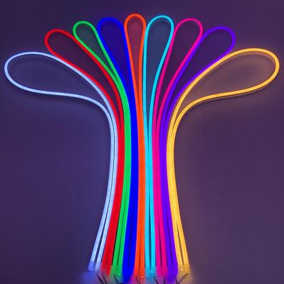 China 12V 5M Neon Strip LED Cuttable/Folding Strip Light Waterproof SMD2835 120LEDs/m Flexible LED Neon Lights For Home Decorate for sale