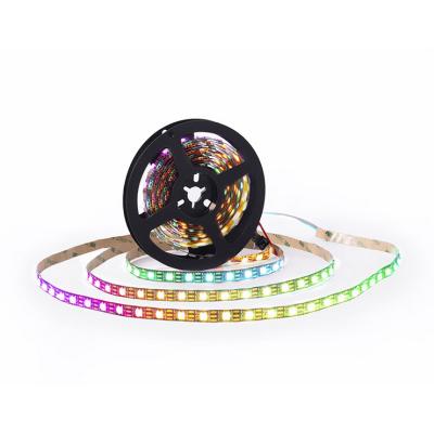 China Residential WS2812B Programmable RGB Led Strip Light for sale