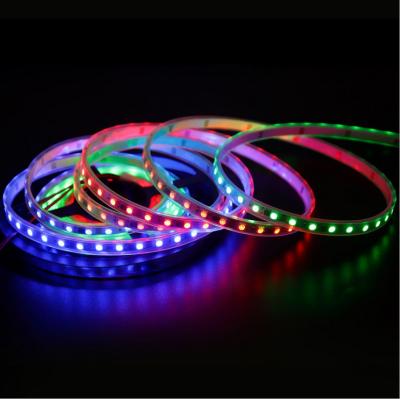 China Residential WS2811 RGB Led Strip Pixels 1 External IC Control 3Lamp Bead 5050 SMD 30/60/M Accessible Normal /Bright 5m 12V for sale