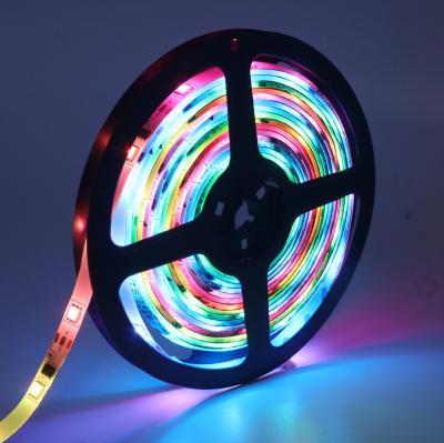 China Residential WS2811 LED Light Strip 5050 Smart Lamp Beads Pixels RGB LED Full Color Accessible Strip for sale