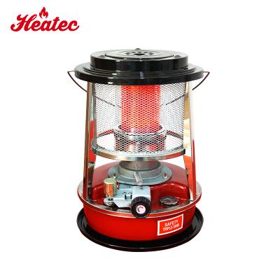 China Double use three cylinder large capacity glass indoor and outdoor outdoor kerosene heater for fast heating for sale