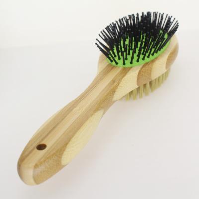 China Long Stocked Pet Bath Brush Pet Grooming Bristle Self-Selling Cleaning Polisher Hot Bamboo Mold Dog Bath Brush for sale