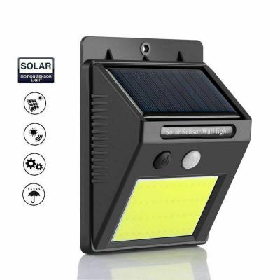 China Solar Polycarbonate 48 COB Outdoor Waterproof Motion Sensor Led Outdoor Wall Light for sale