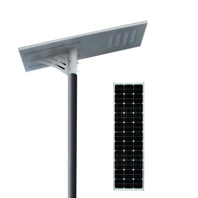 China ROAD Dusk To Down Outdoor 100w Integrated Solar Street Light With 5-7 Days Backup for sale