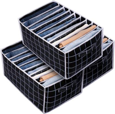 China Sustainable Mesh Foldable Compartment Boxes for Storing Socks, Underwear, Ties, Panties for sale