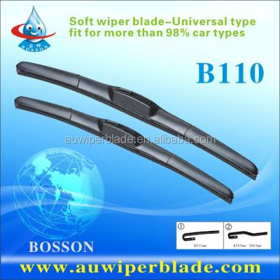 China mitsuba wiper blade refill rubber wiper arm for mitsubishi 12