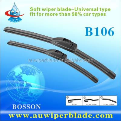 China Universal Windshield Bayonet Wiper Blade Arms 7.2mmx3mm/8.0mmx3mm 12