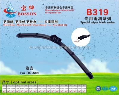 China Japanese Metal Frame 1.2mm Wiper Blade Special For Japanese Old School Classic Cars 12-28 for sale