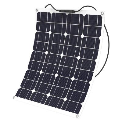 China ETFE Renewable Energy Solar Power 18V 75W Flexible Solar Panels For Home for sale