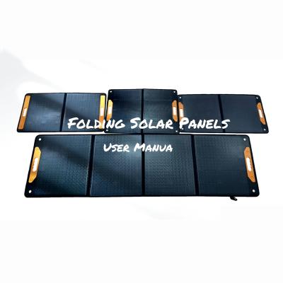 China Solar Panel 60w 100w 160W Foldable Flexible Solar Panel For Charging Portable Power 158.75*24.2mm for sale