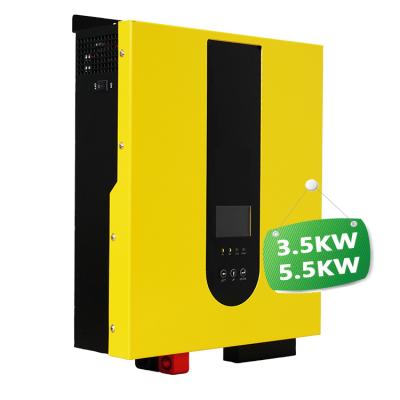 China Home Solar Power System 220V New Arrival MPPT Hybrid Inverter 24v 48v DC to 3500W AC Hybrid Inverter 5.5kw for sale