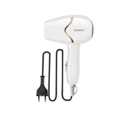 China KEMEY KM-6839 Ionic Home Portable Hair Dryer Thermal Balance Does Not Hurt Hair Dryer Strong Wind for sale