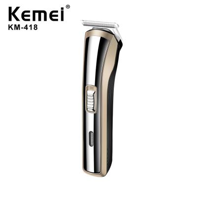 China Hot Selling Professional Hotel Kemei KM-418 Clipper Attachment Comb Hair Clipper for sale