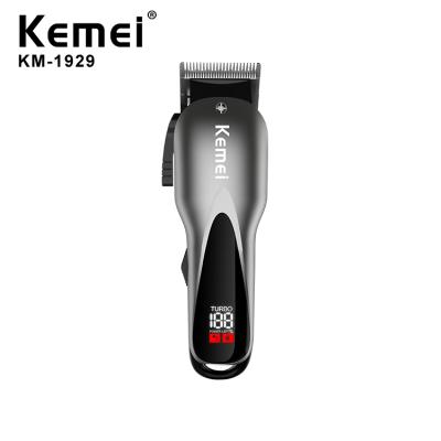 China High quality hotel wholesale KM-1929 hair clipper rechargeable, Kemei hair clipper set for sale