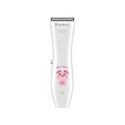 China Professional Car Kemei KM-1052 Baby Hair Trimmer Barber Beard Cutting Scissors Electric Clipper Accessories for sale