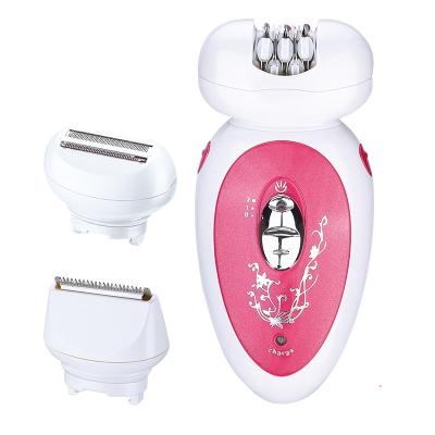 China Household Kemei KM-3789 3 in 1 Professional Electric Rechargeable Lady Shaver and Epilator Wholesale for sale