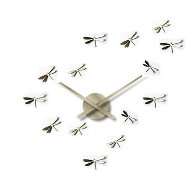 China 3D DIY Sticker Butterfly CREATIVE Wall Clock for sale