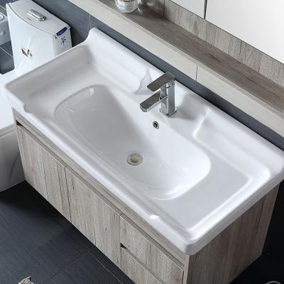 China Modern Single Wall Mount Bathroom Vanity Top for sale