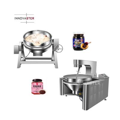 China Equipo de cocina 50-600L Cocción al vapor mermeladas salsa sartén con chaqueta en venta