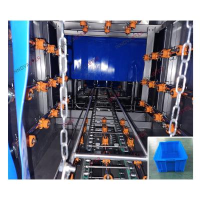 China Automatische PP/SUS304 Container Arbeidsbesparende Wasmachine 500 KG Capaciteit voor industriële Te koop