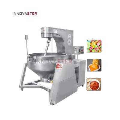 China Industrial Gas Cooking Mixer for Dairy Products Stainless Steel Chili Sauce Cooking Pot for sale