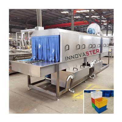 China Automatic Slatted Crates Basket Box Washing Machine for Fast and Thorough Cleaning for sale