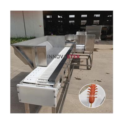 China SUS304 Automatic Stainless Steel BBQ Skewer Meat Stick Machine for Meat Food Processing for sale