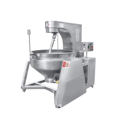 China Cooking Equipment Ketchup Planetary Cook Mixer Steam Jacketed Kettle With Agitator 615 KG for sale