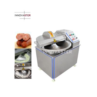 China 350 KG Commercial Automatic Stainless Steel 40L 80L 125L Mixer Meat Vegetable Salad Cutter Bowl for sale