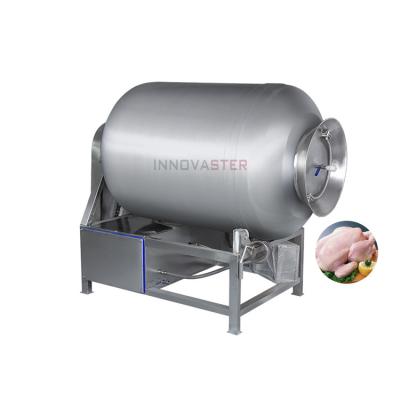 China Easily Operate 4kw Poultry Beef Automatic Tilt Marinator Machine Vacuum Meat Tumbler for sale