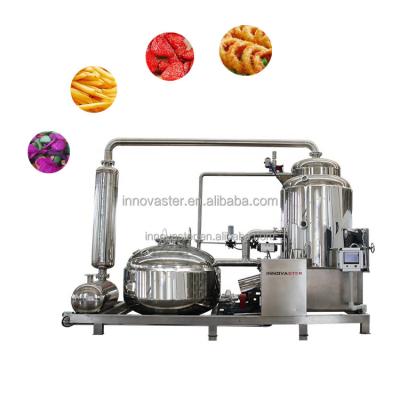 China 36kw Recycled Edible Oil Frying Apple Crisp Machine Vacuum Fruit Chips Fryer for Hotel for sale