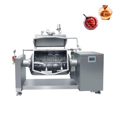 China 615 KG Weight Vacuum Horizontal Axis with Mixer Jacketed Kettle for sale