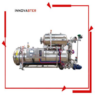 China Structure Cylindrical Pressure Vessel Automatic Steam Pressure Cooker Food Sterilizer Autoclave Machines for sale