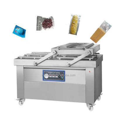 China Easy to Operate Double Vacuum Chamber Packaging Machine for Durable Vacuum Packaging for sale