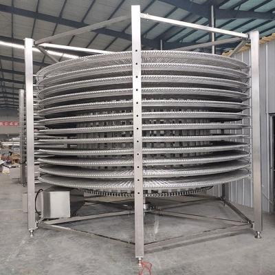 China Spiral Quick Freezer for Sustainable Vegetable/Meat/Seafood Processing Equipment for sale